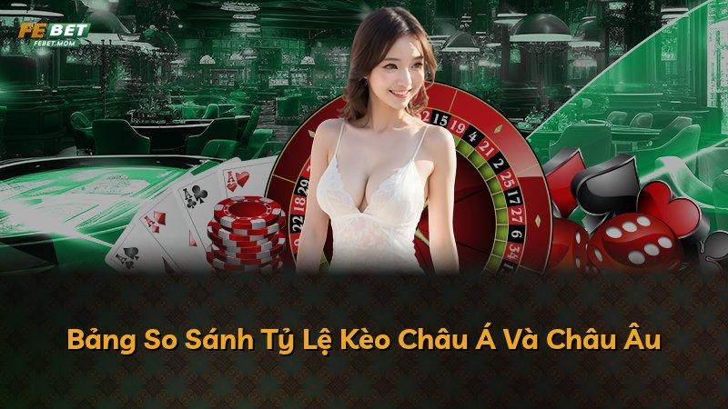 Bảng So Sánh Tỷ Lệ Kèo Châu Á Và Châu Âu