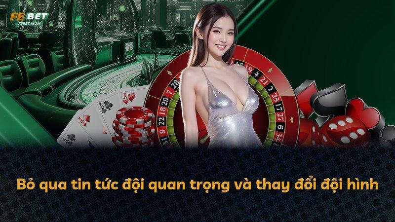 Bỏ qua tin tức đội quan trọng và thay đổi đội hình