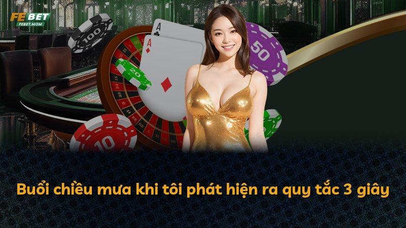 Buổi chiều mưa khi tôi phát hiện ra quy tắc 3 giây