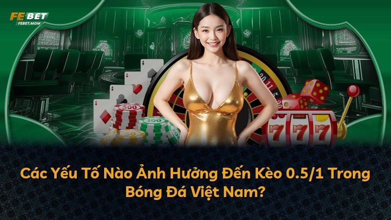 Các Yếu Tố Nào Ảnh Hưởng Đến Kèo 0.5/1 Trong Bóng Đá Việt Nam?