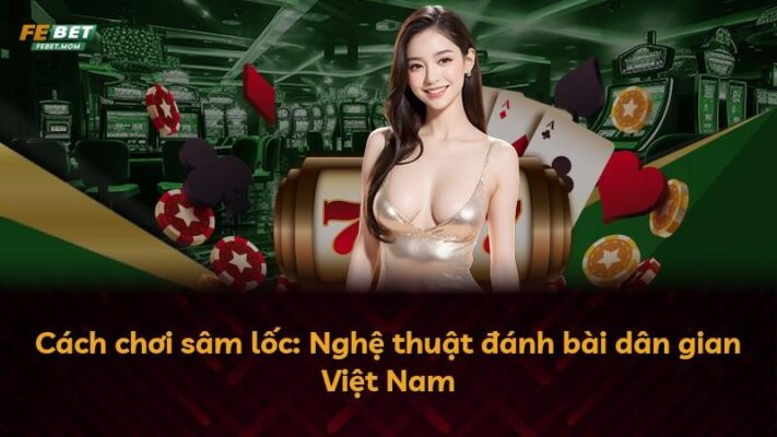 Cách chơi sâm lốc: Nghệ thuật đánh bài dân gian Việt Nam