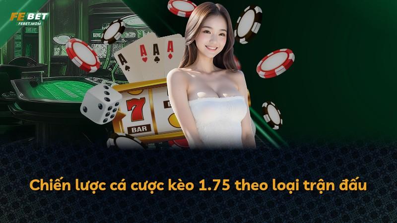 Chiến lược cá cược kèo 1.75 theo loại trận đấu
