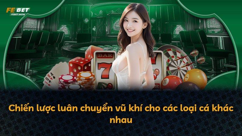 Chiến lược luân chuyển vũ khí cho các loại cá khác nhau