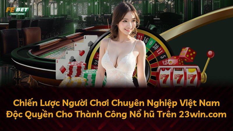 Chiến Lược Người Chơi Chuyên Nghiệp Việt Nam Độc Quyền Cho Thành Công Nổ hũ Trên 23win.com