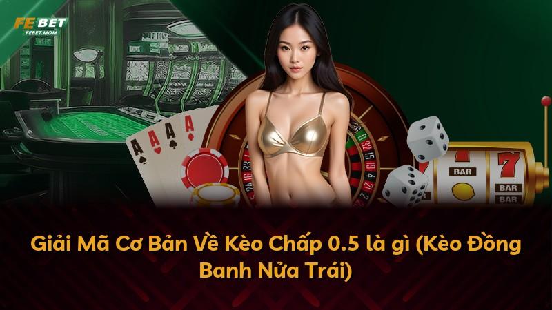 Giải Mã Cơ Bản Về Kèo Chấp 0.5 là gì (Kèo Đồng Banh Nửa Trái)