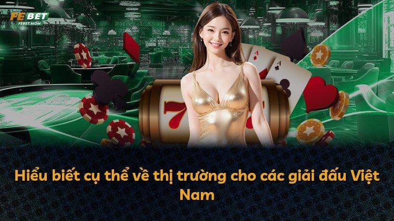 Hiểu biết cụ thể về thị trường cho các giải đấu Việt Nam