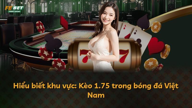 Hiểu biết khu vực: Kèo 1.75 trong bóng đá Việt Nam