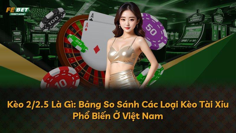 Kèo 2/2.5 Là Gì: Bảng So Sánh Các Loại Kèo Tài Xỉu Phổ Biến Ở Việt Nam