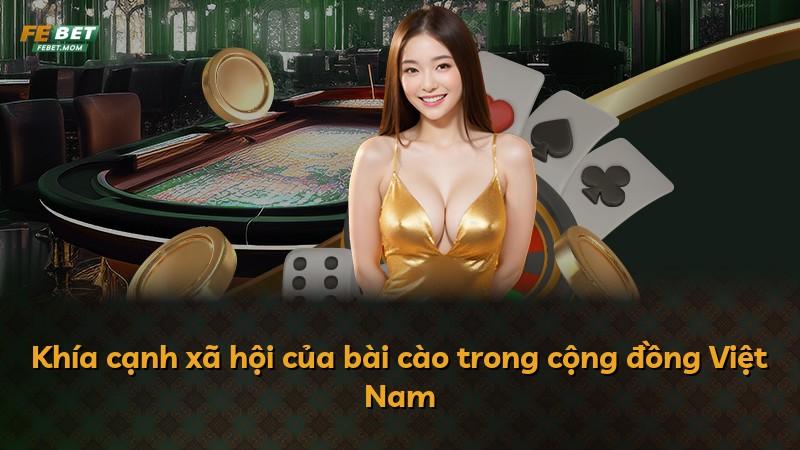 Khía cạnh xã hội của bài cào trong cộng đồng Việt Nam