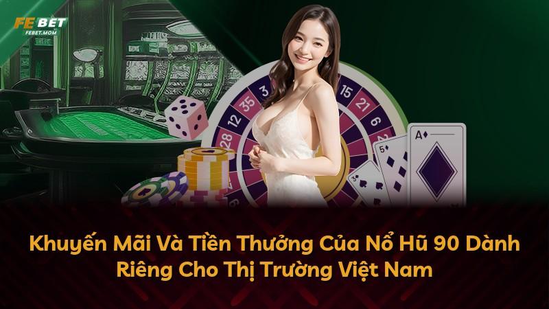Khuyến Mãi Và Tiền Thưởng Của Nổ Hũ 90 Dành Riêng Cho Thị Trường Việt Nam