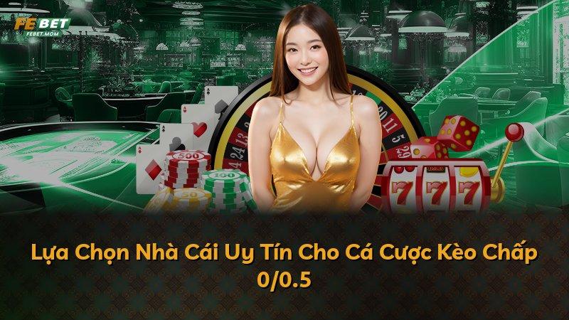 Lựa Chọn Nhà Cái Uy Tín Cho Cá Cược Kèo Chấp 0/0.5