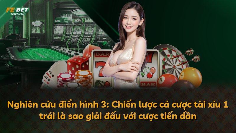 Nghiên cứu điển hình 3: Chiến lược cá cược tài xỉu 1 trái là sao giải đấu với cược tiến dần