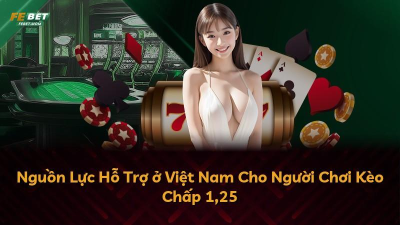Nguồn Lực Hỗ Trợ ở Việt Nam Cho Người Chơi Kèo Chấp 1,25