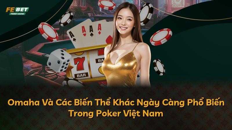Omaha Và Các Biến Thể Khác Ngày Càng Phổ Biến Trong Poker Việt Nam