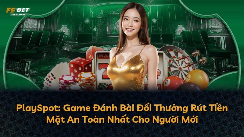 PlaySpot: Game Đánh Bài Đổi Thưởng Rút Tiền Mặt An Toàn Nhất Cho Người Mới
