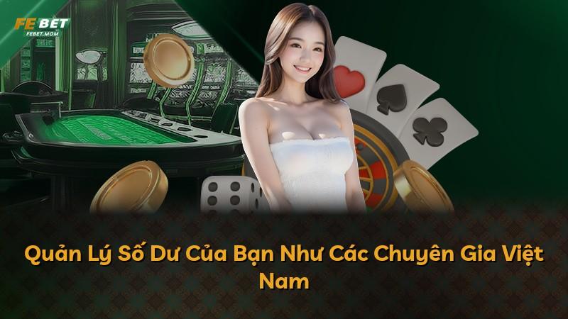 Quản Lý Số Dư Của Bạn Như Các Chuyên Gia Việt Nam