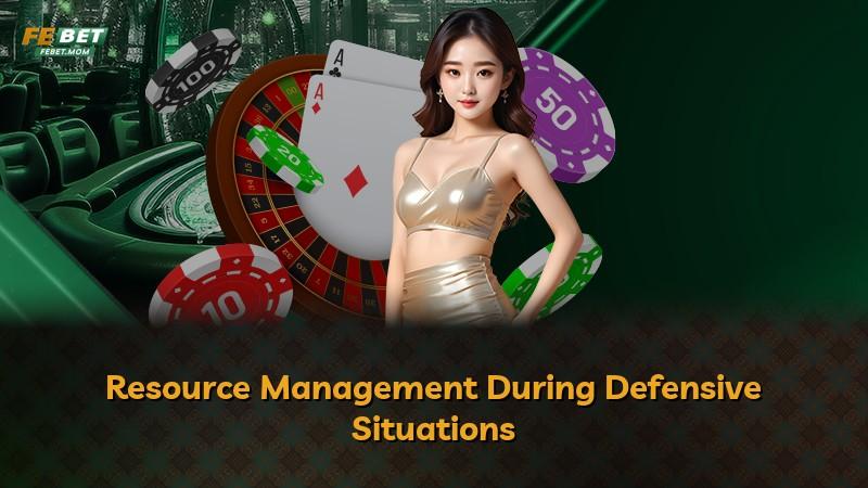 Resource Management During Defensive Situations