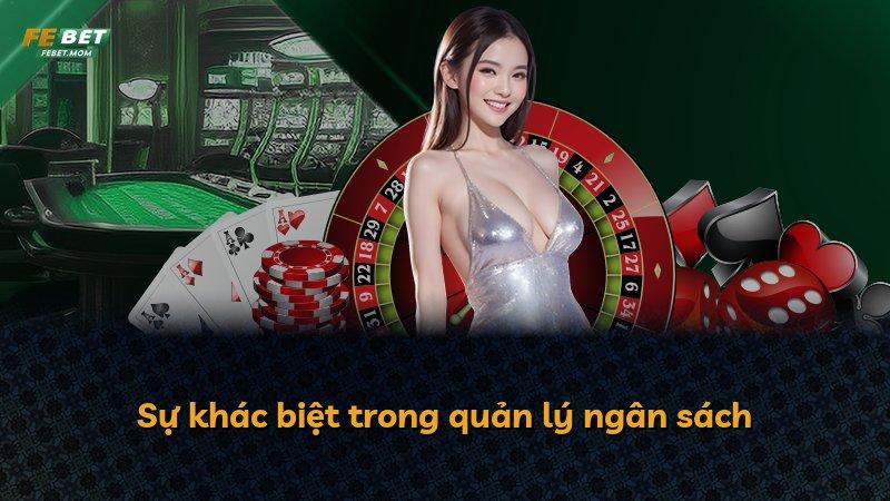 Sự khác biệt trong quản lý ngân sách