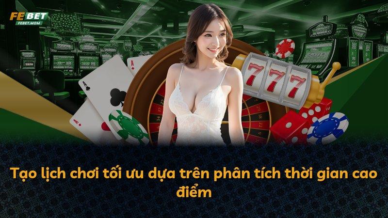Tạo lịch chơi tối ưu dựa trên phân tích thời gian cao điểm