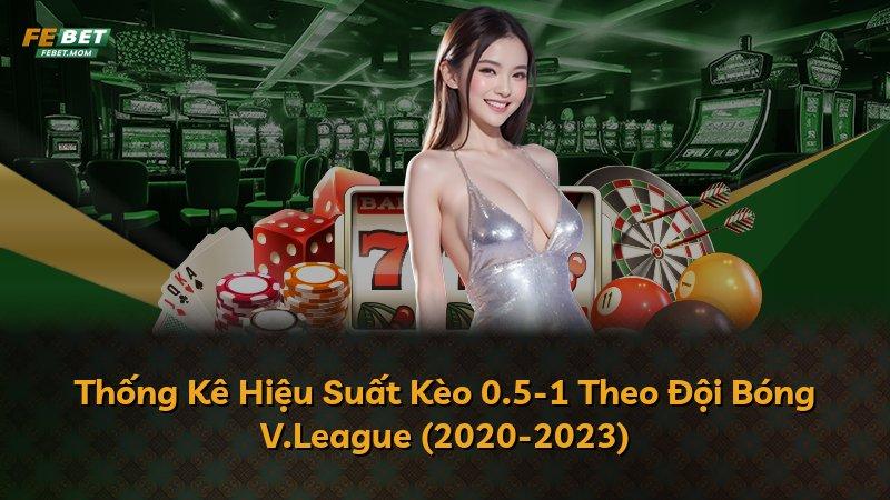 Thống Kê Hiệu Suất Kèo 0.5-1 Theo Đội Bóng V.League (2020-2023)