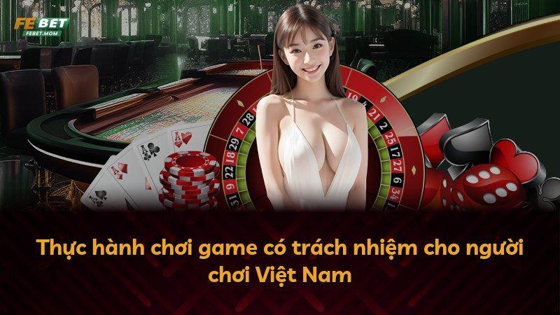 Thực hành chơi game có trách nhiệm cho người chơi Việt Nam