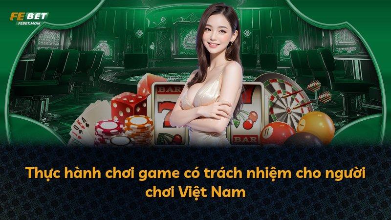Thực hành chơi game có trách nhiệm cho người chơi Việt Nam
