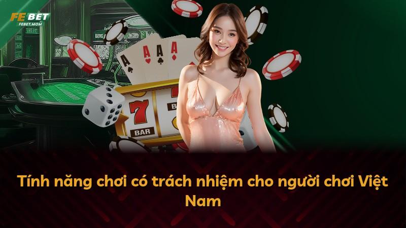 Tính năng chơi có trách nhiệm cho người chơi Việt Nam
